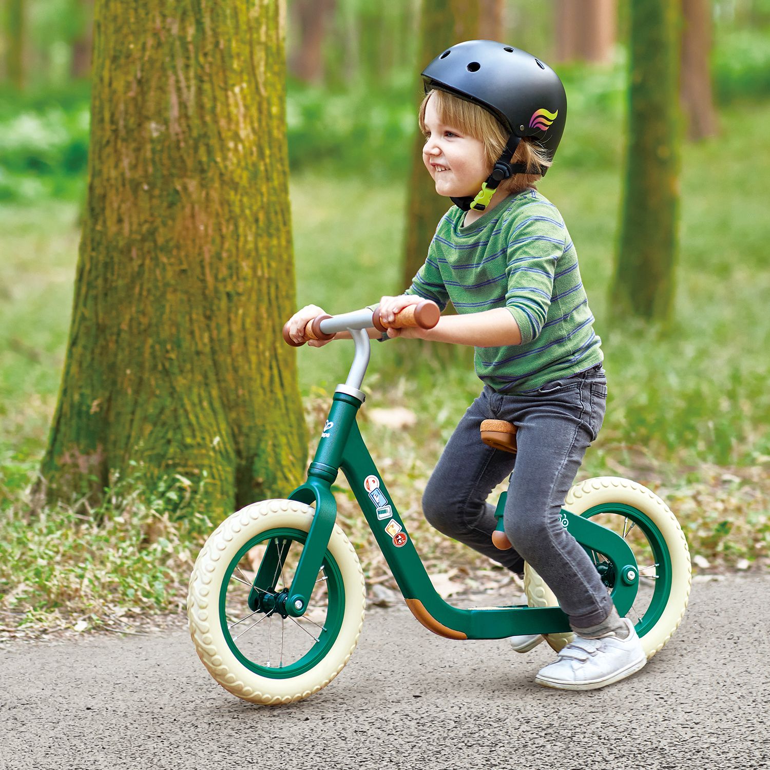 Беговел для детей "Баланс Премиум", зеленый E1090_HP